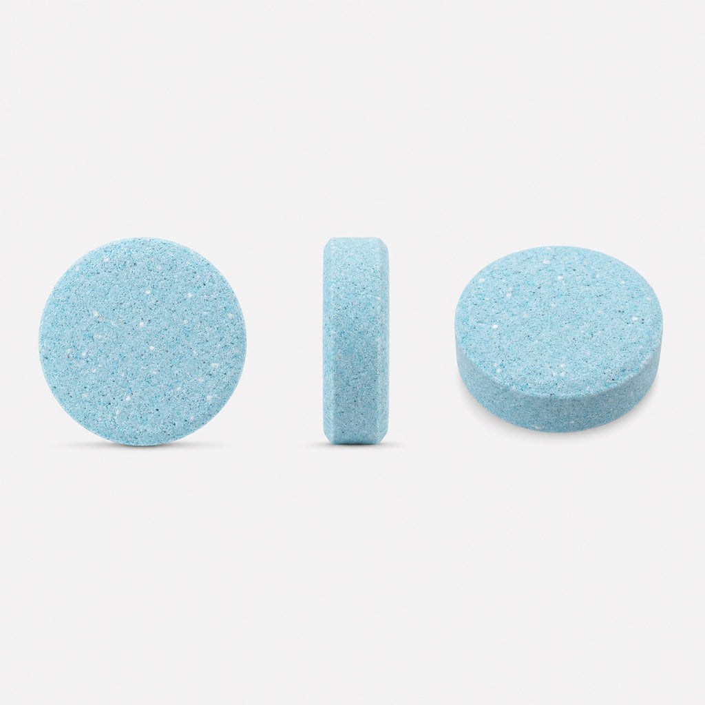 Pastilles effervescentes lave-glace - multi angles