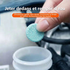 Pastilles lave-glace - mode emploi