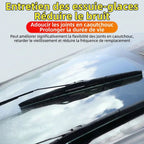Pastilles lave-glace - entretien essuie-glaces