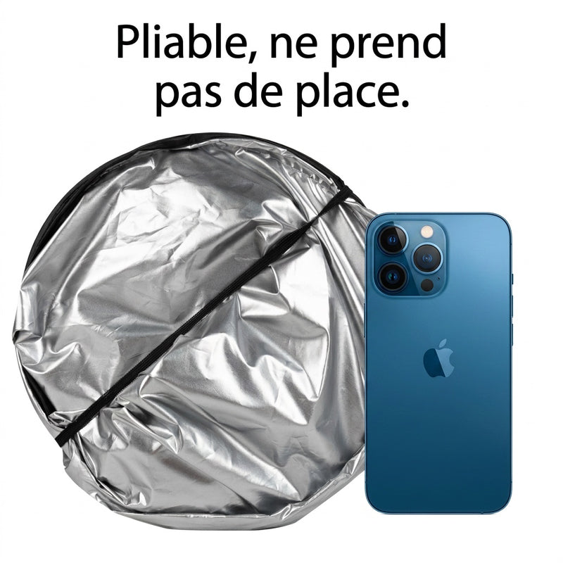 Pare-soleil pare-brise - pliable et compact