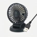 Ventilateur USB voiture silencieux refroidissement habitacle 360 - Produit une tete USB