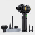 Aspirateur voiture sans fil souffle aspire 2 en 1 - Produit noir dore vue principale