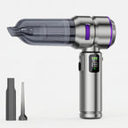 Aspirateur voiture sans fil souffle aspire 2 en 1 - Produit violet argent vue principale