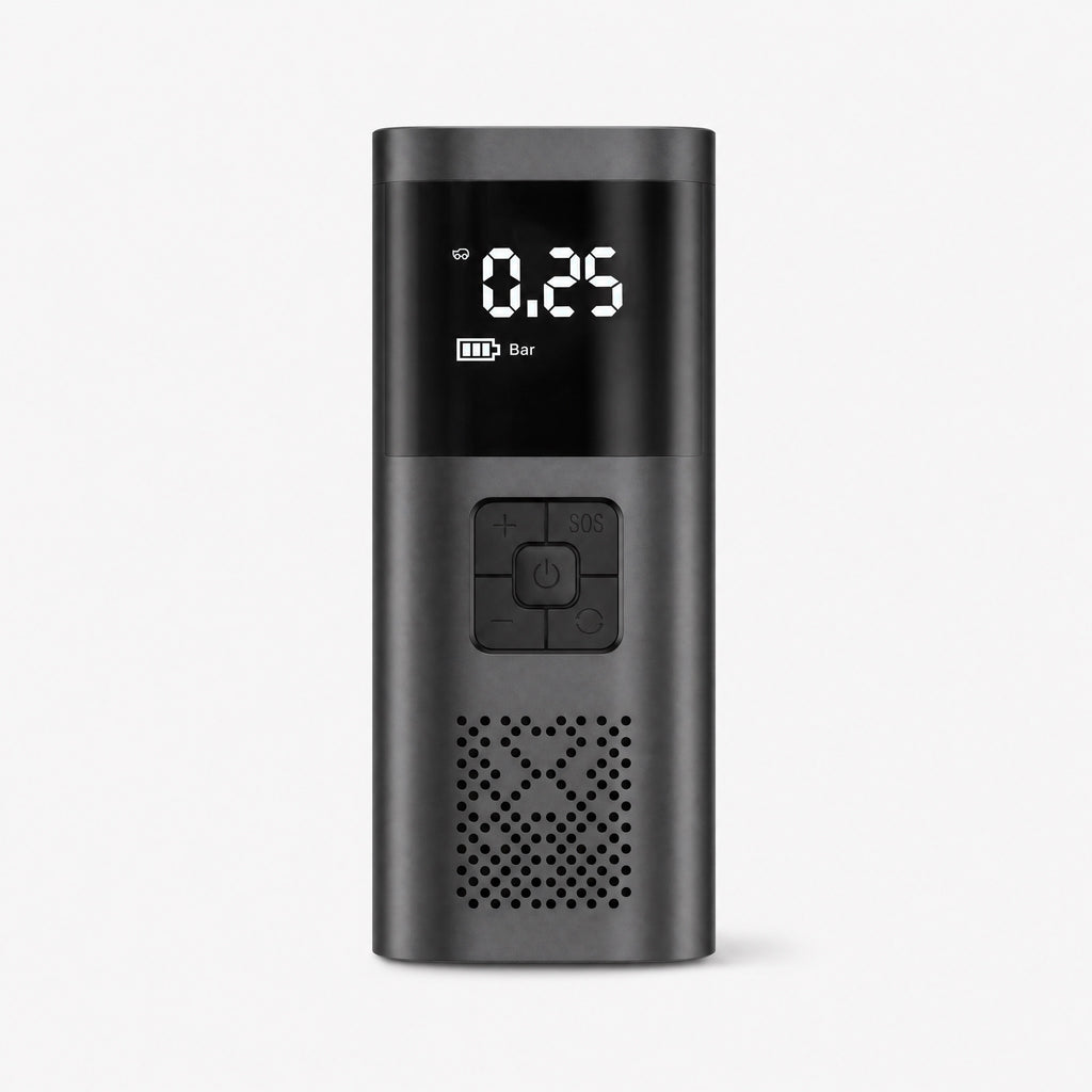 Booster batterie compresseur air 4 en 1 - Produit vue face
