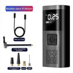 Pompe à pneus sans fil rechargeable lithium