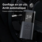 Pompe à pneus gonflage en un clic