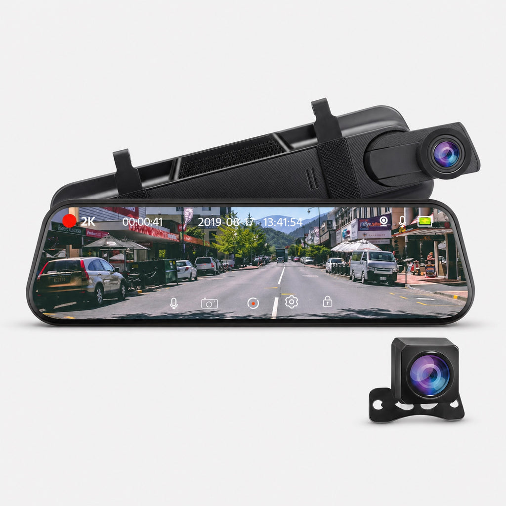 Dashcam ADAS streaming double caméra - rétroviseur intelligent