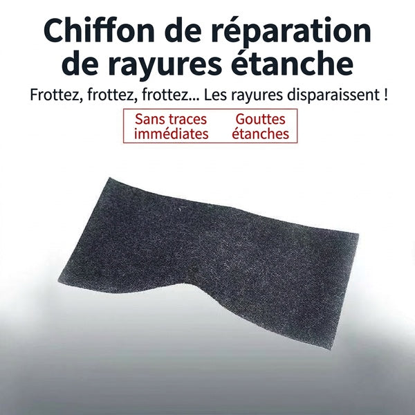 Chiffon réparation rayures carrosserie - étanche