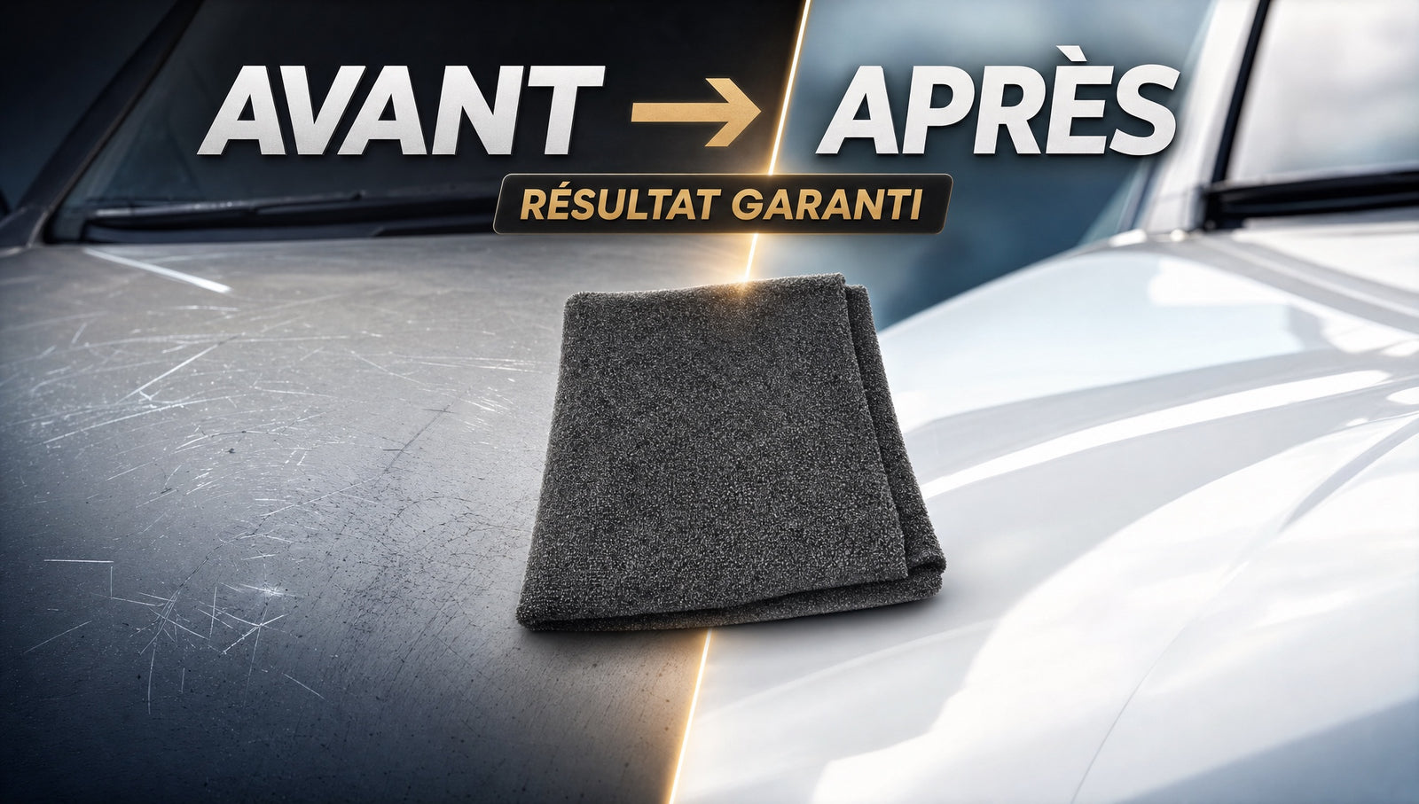 Chiffon réparation rayures carrosserie - détail 6