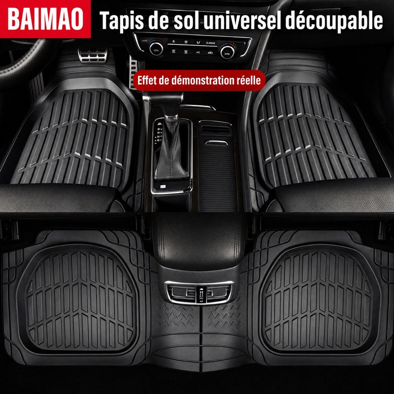 Tapis PVC - rendu dans la voiture