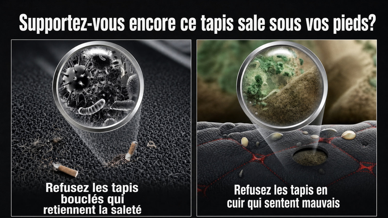 Tapis PVC 3 pièces - détail 3