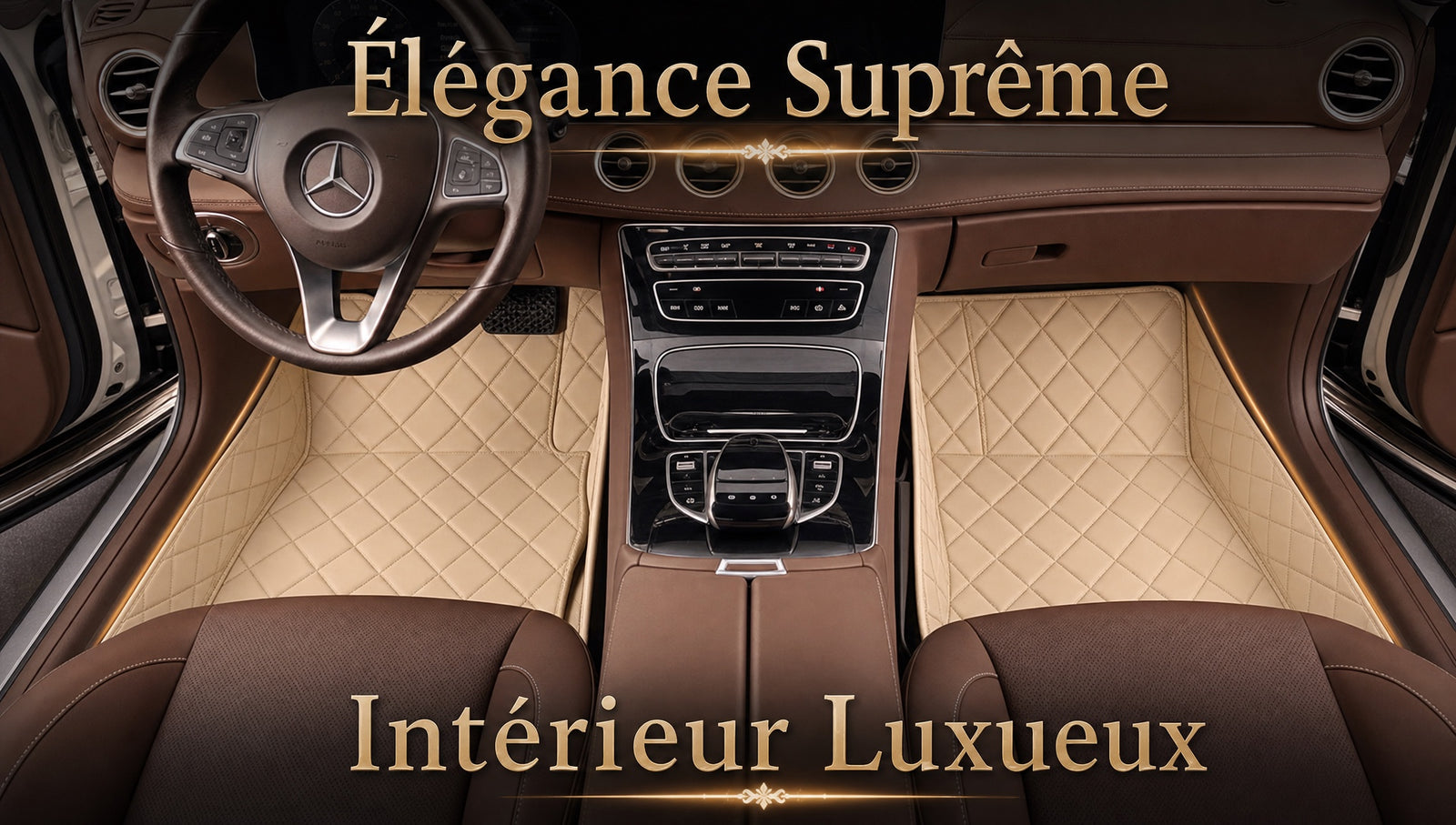 Tapis cuir 5 pièces - détail 5
