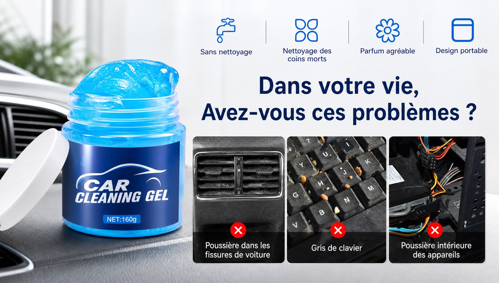 Gel nettoyant magique voiture - détail 7