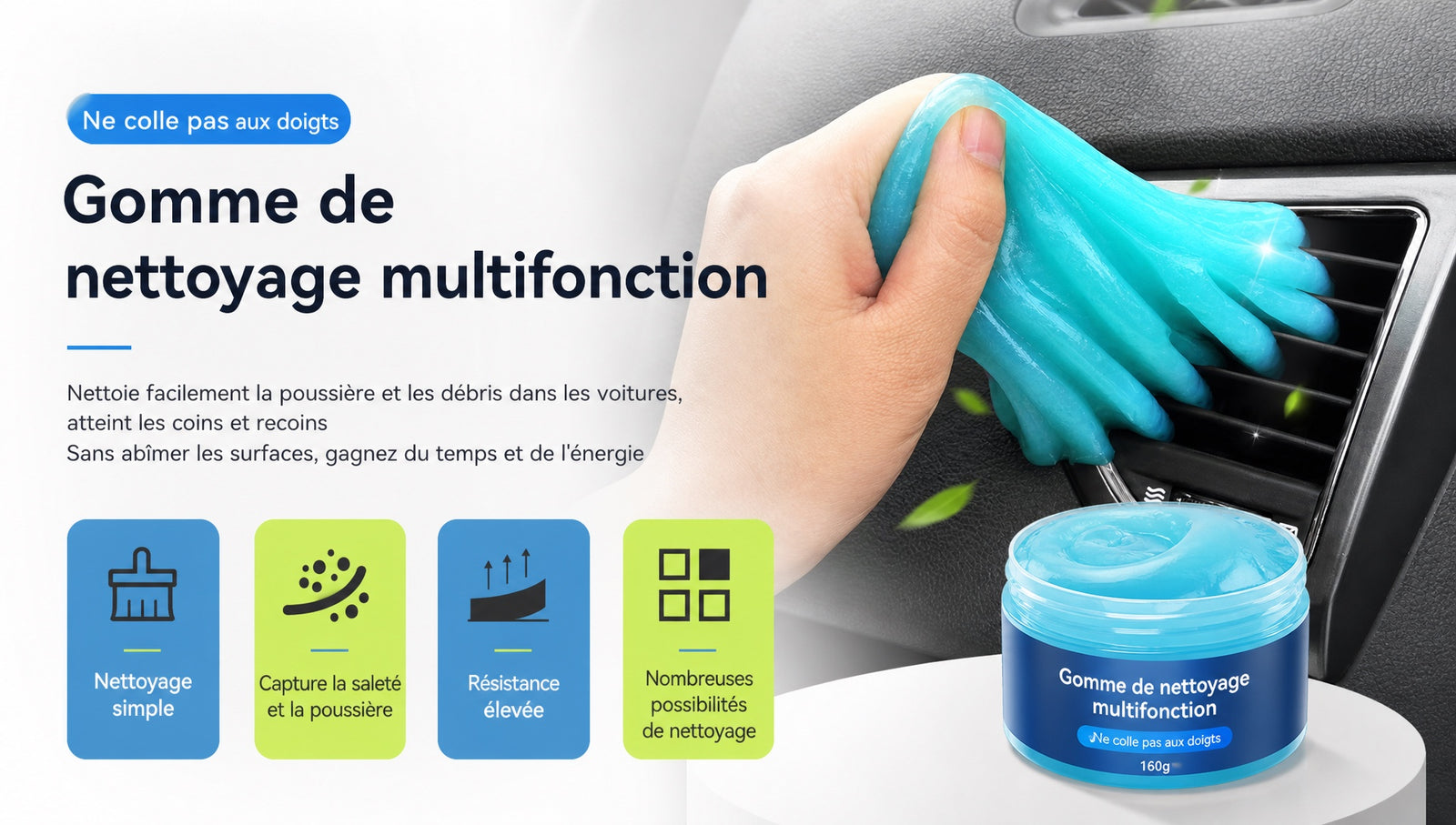 Gel nettoyant magique voiture - détail 8