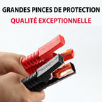 Câbles de démarrage voiture - grandes pinces de protection