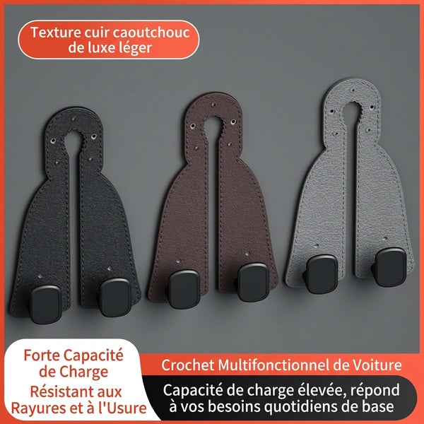 Crochets voiture pack 4 - texture et capacité