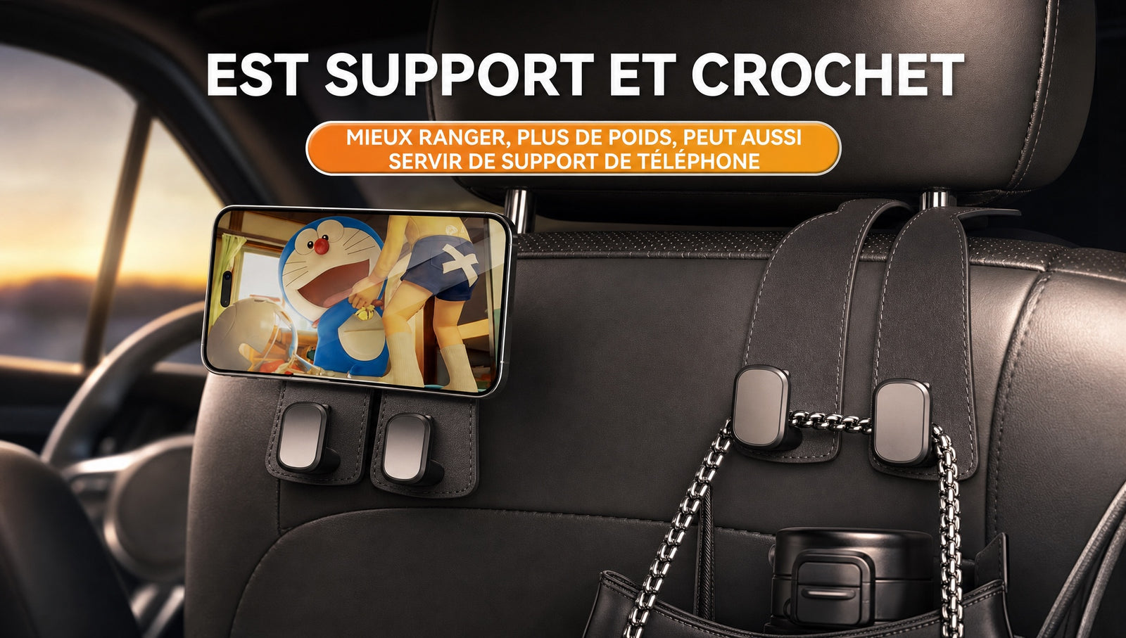 Crochets voiture pack 4 - détail 9