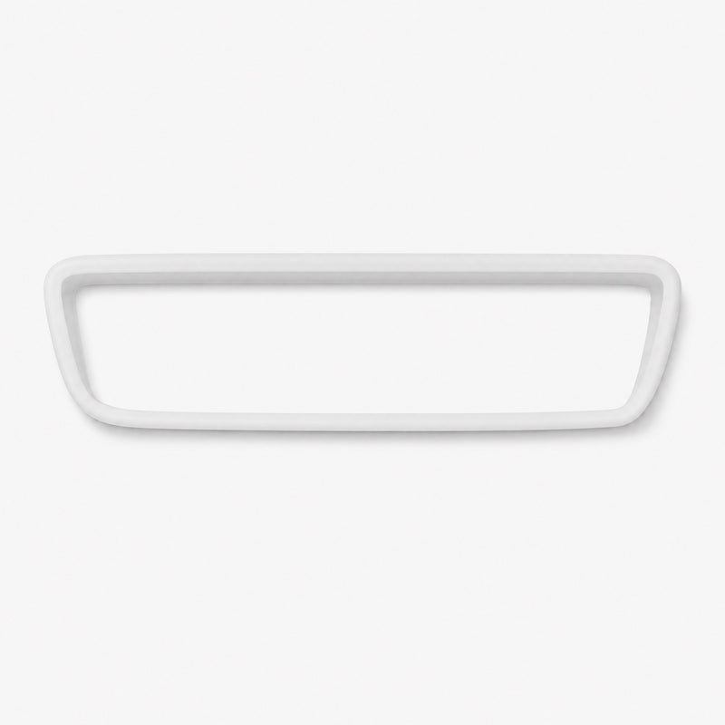 Coque de protection rétroviseur intérieur voiture - blanc