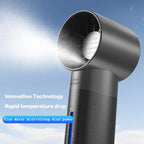 Mini ventilateur brumisateur portable rechargeable USB - 5 vitesses - G106 - photo 3