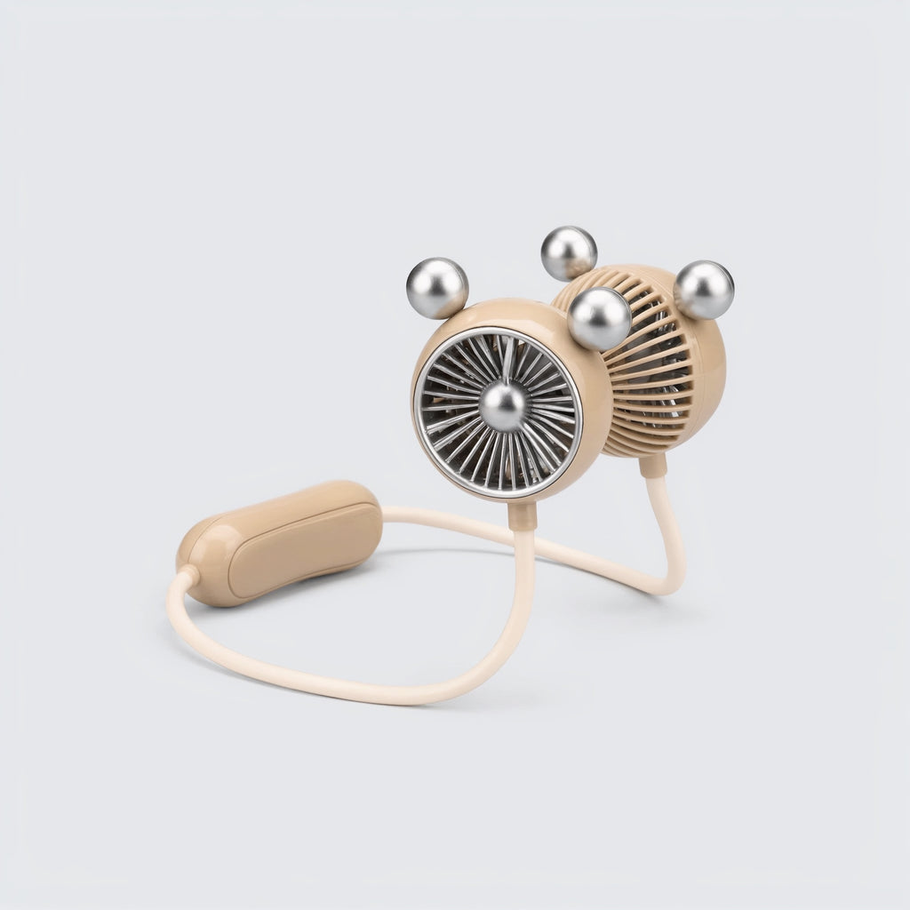Détail tête de ventilation orientable beige