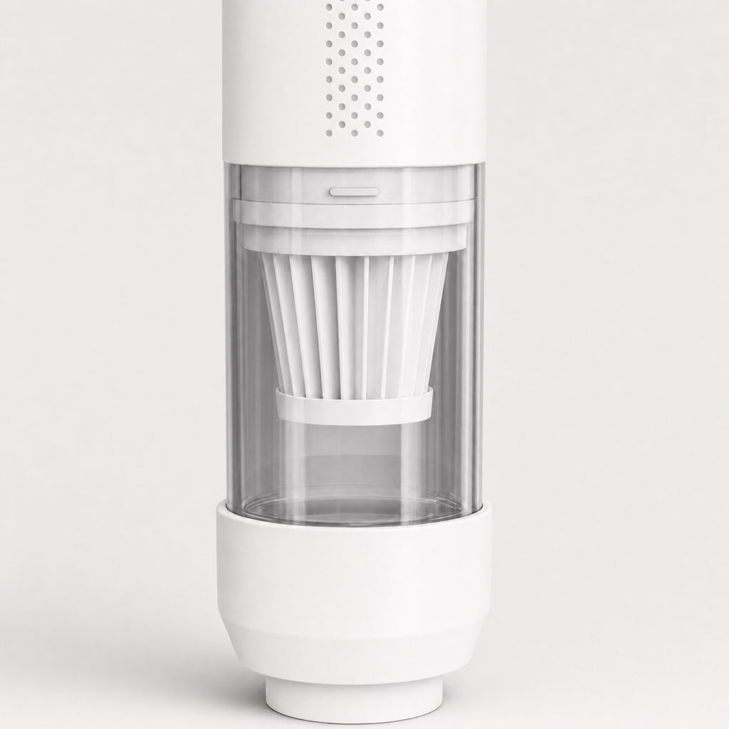 Detail du filtre de l aspirateur voiture sans fil